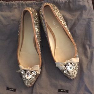 Holiday couture from Miu Miu.  Eye catching!